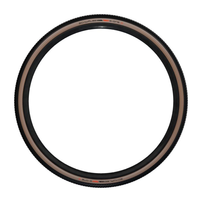 Schwalbe G-One R Tire 700x45C TR Addix Race Tan Wall